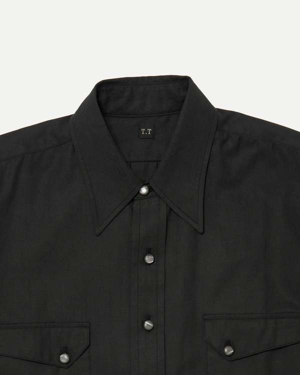 Taiga Takahashi Lot.118 Cowboy Shirt - Charcoal