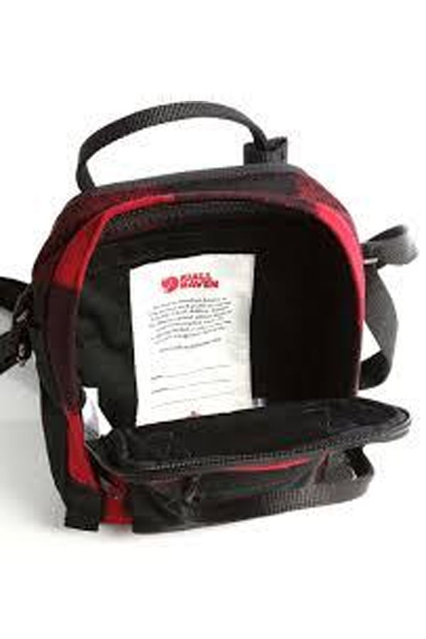 Fjallraven Backpack - Red/Black