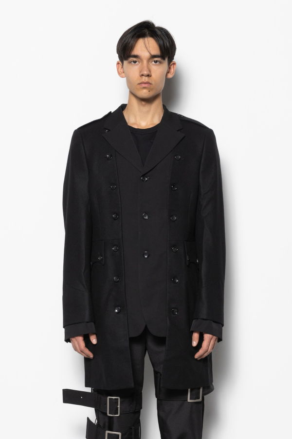 comme des garçons homme plus Wool Gabardine Jacket