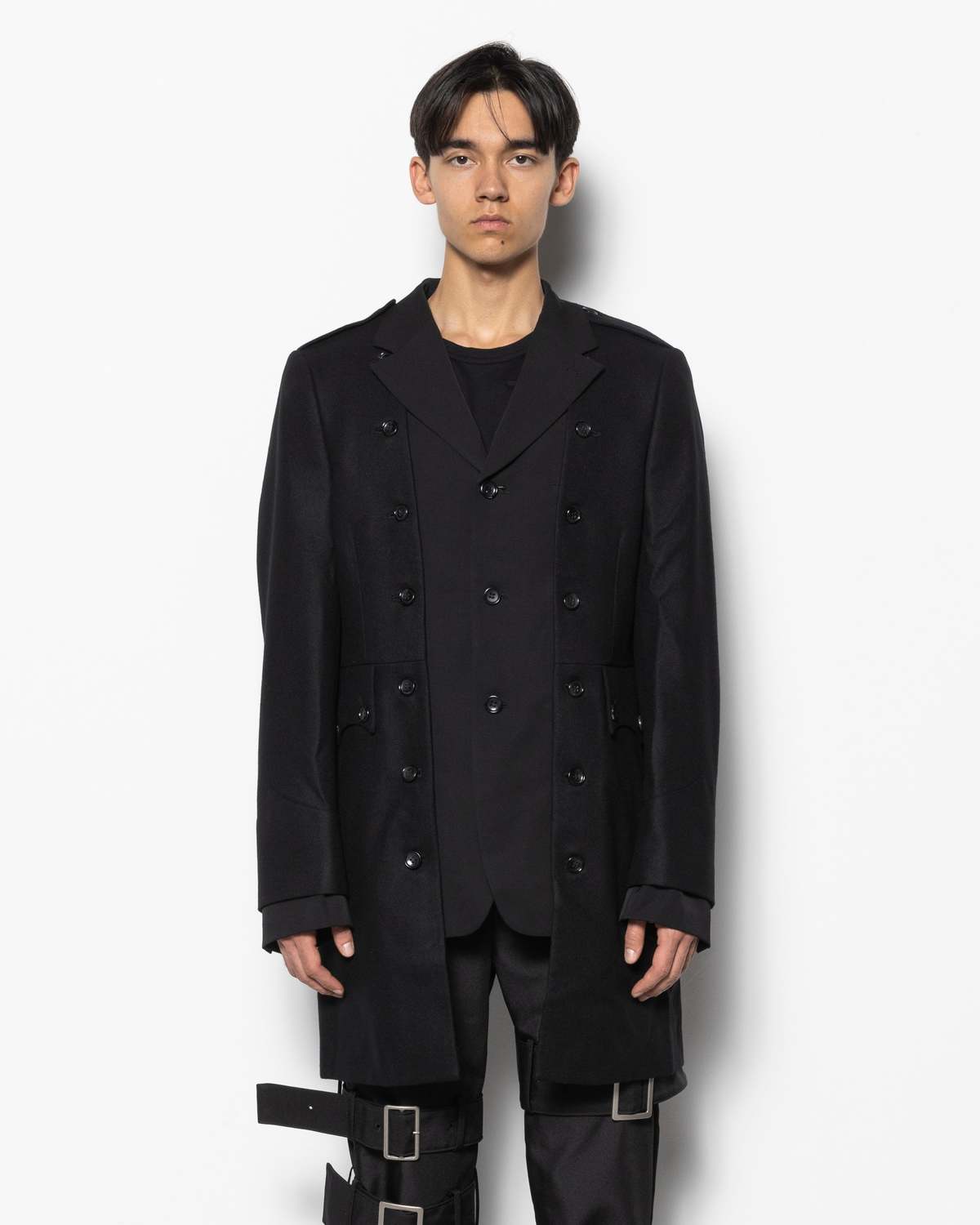 comme des garçons homme plus Wool Gabardine Jacket - Image 1 of 5
