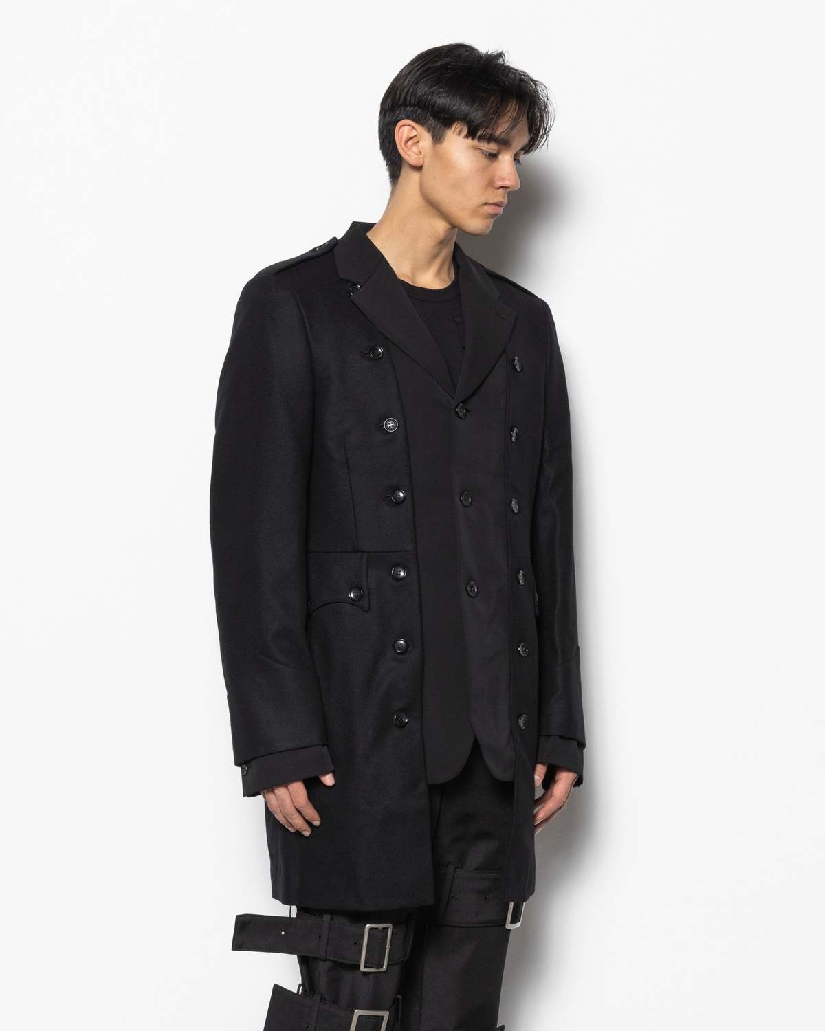 comme des garçons homme plus Wool Gabardine Jacket - Image 2 of 5