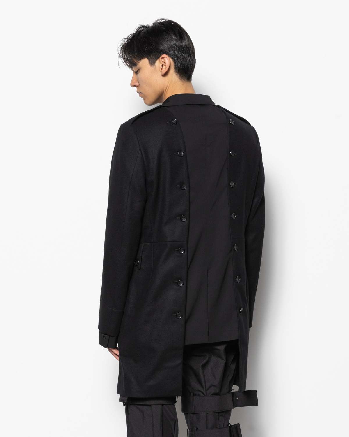comme des garçons homme plus Wool Gabardine Jacket - Image 3 of 5