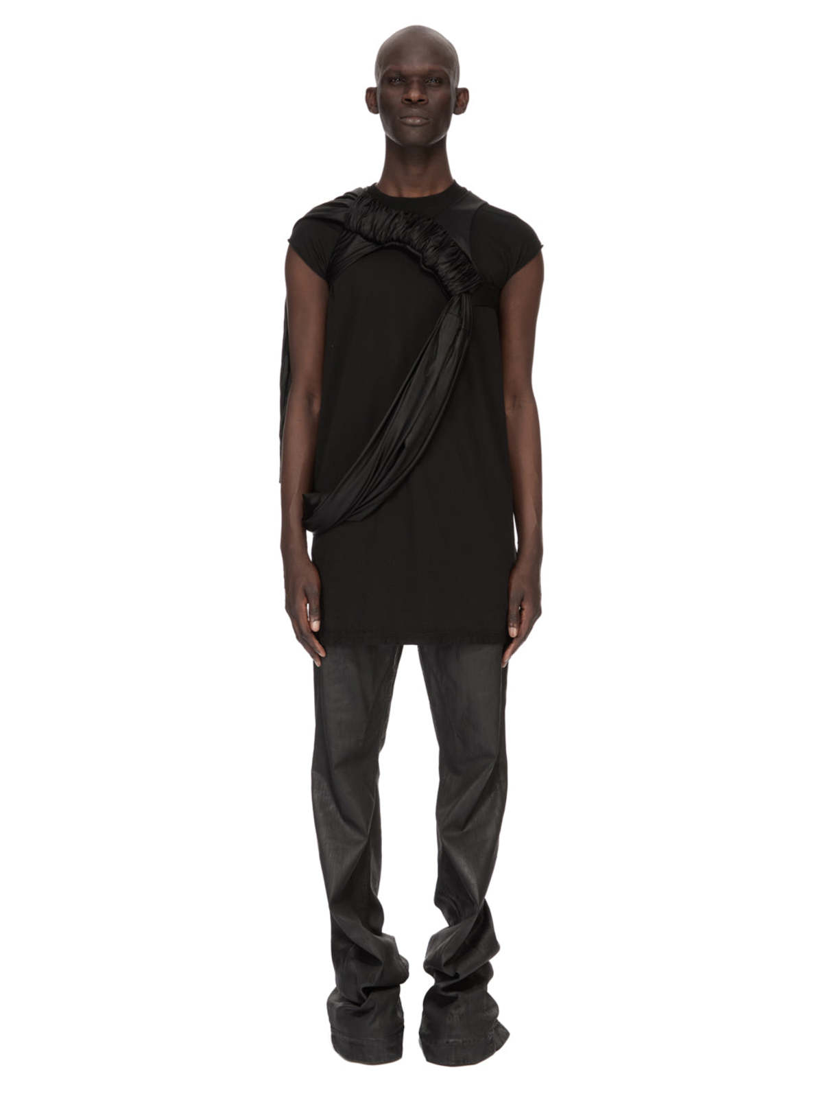 Rick Owens Bolan Bootcut Denim Jeans - Black - Image 1 of 7