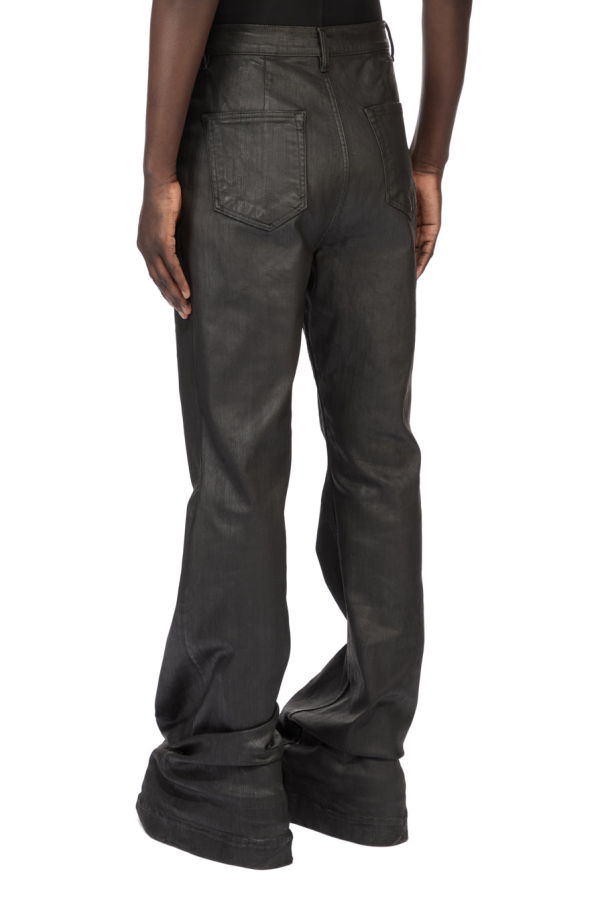 Rick Owens Bolan Bootcut Denim Jeans - Black