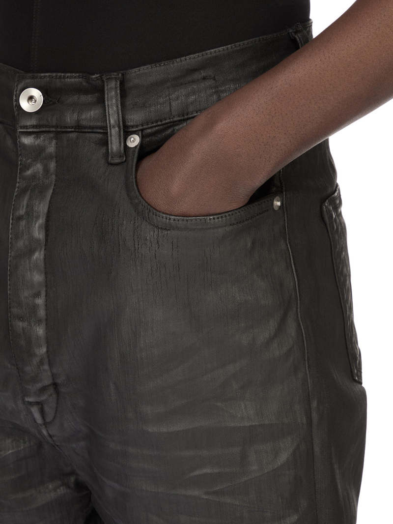 Rick Owens Bolan Bootcut Denim Jeans - Black