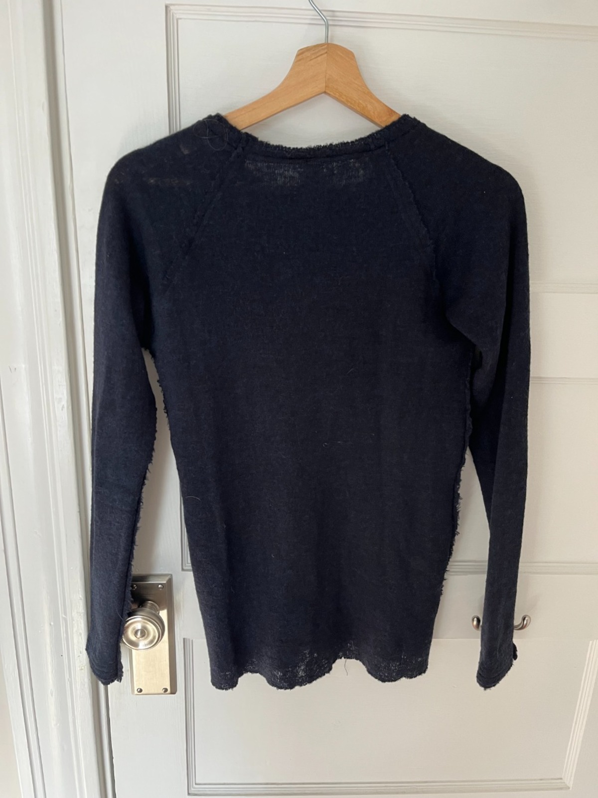 GUDRUN & GUDRUN Barba Crew Neck Top - Blue - Image 2 of 3