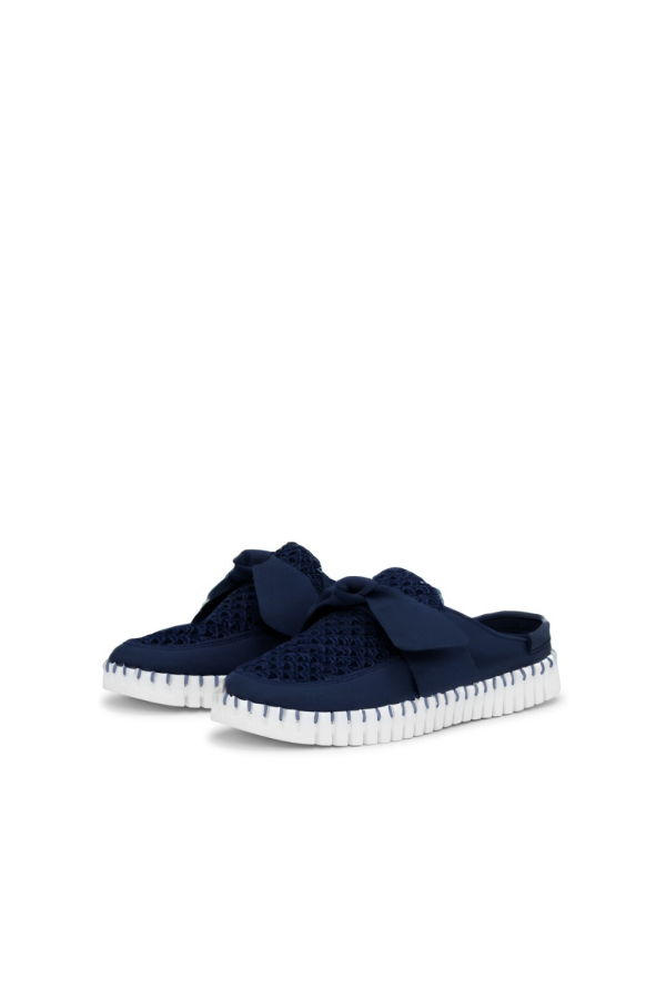 LINES OF DENMARK Tulip Slip-On Loafers - DARK INDIGO