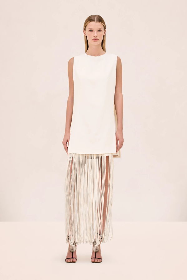 Alexis Mackenzie Dress - Off White