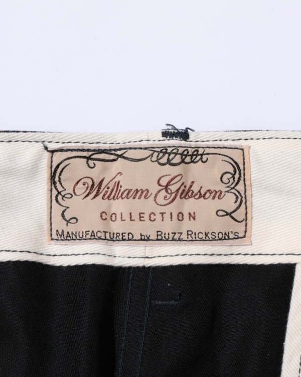 Buzz Rickson's William Gibson Chino 1942 Model Pants - Black