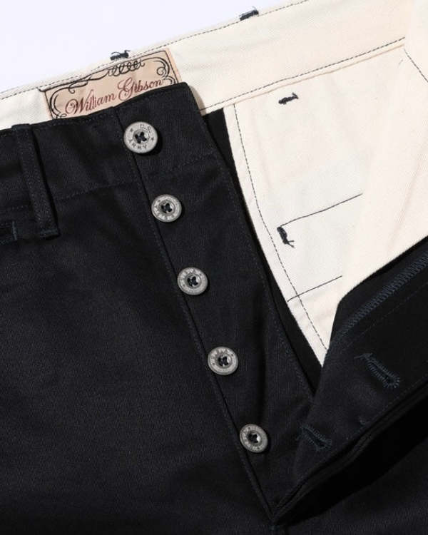 Buzz Rickson's William Gibson Chino 1942 Model Pants - Black