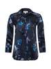L'agence Dani Blouse Midnight Multi Moon Floral Top - Thumbnail 5