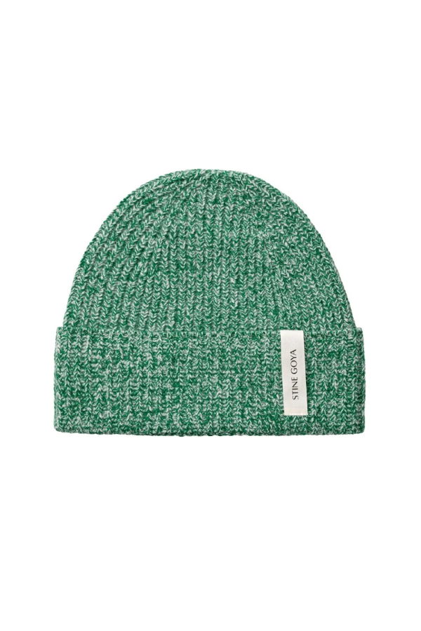 Stine Goya Wool Beanie - Green