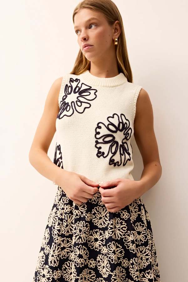 Marie Oliver Natasha Top Floret Top