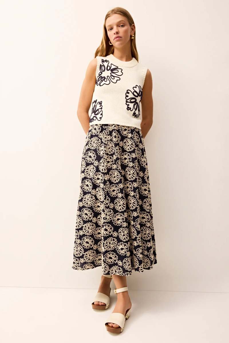 Marie Oliver Natasha Top Floret Top