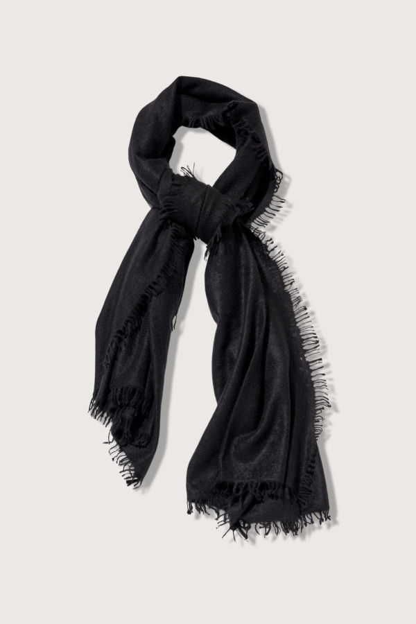 COMMUNITE Cashmere Felted Stole - Black