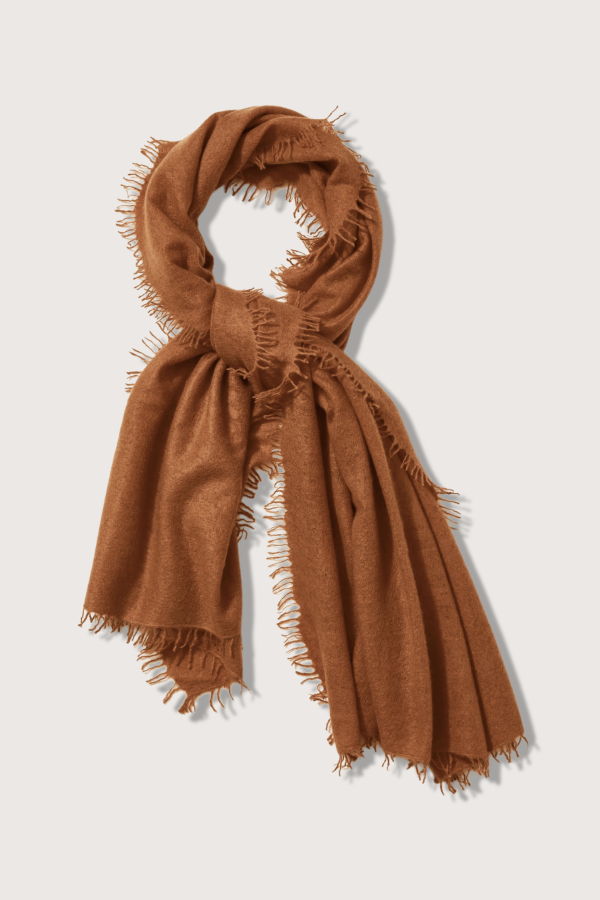 COMMUNITE Cashmere Felted Stole - Cinnamon