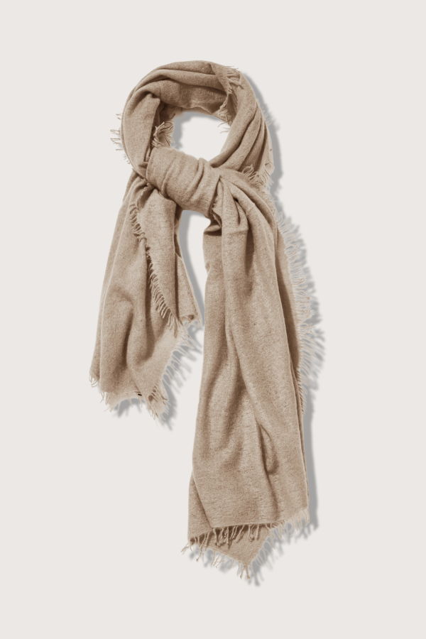 COMMUNITE Cashmere Felted Stole - Shifting Sand