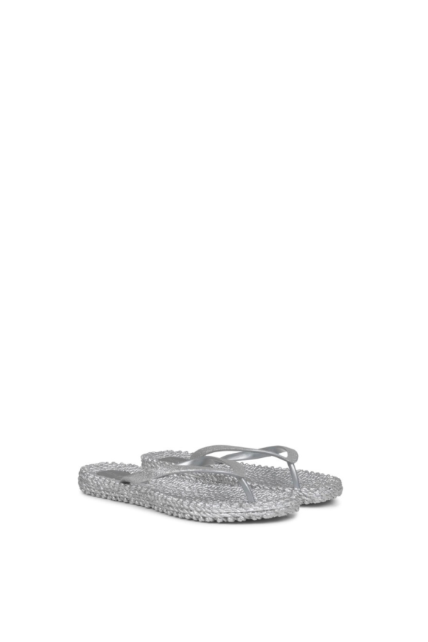 LINES OF DENMARK Cheerful Flip Flops - Silver