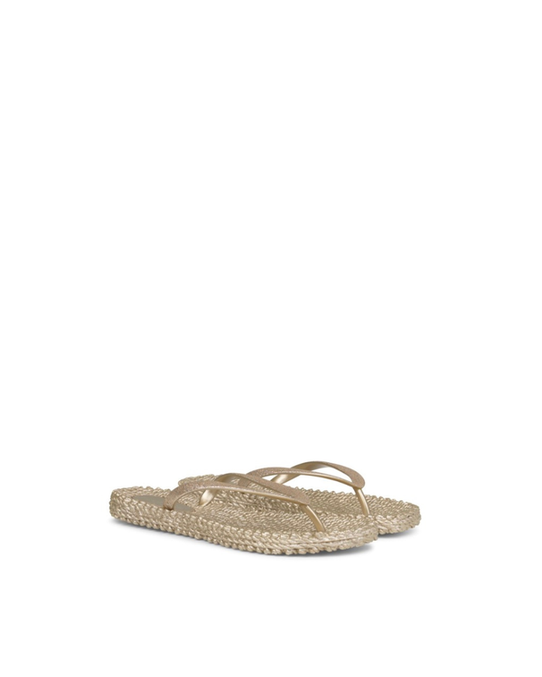LINES OF DENMARK Cheerful Flip Flops - PLATIN