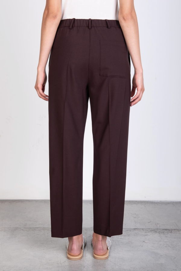 Alysi Cigarette Trousers - Uva