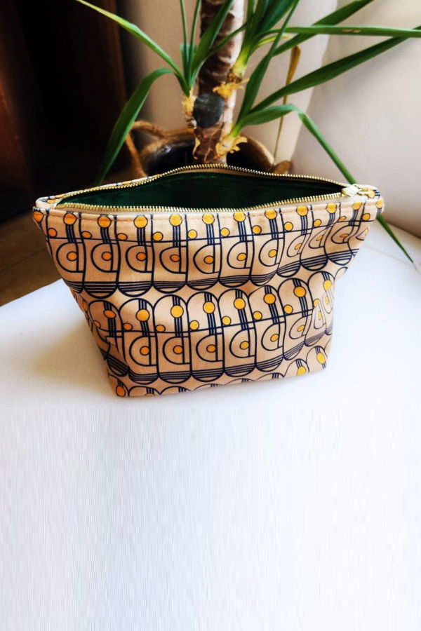 Royal Hippie Camel Modern Traveller Bag - Tan Multi