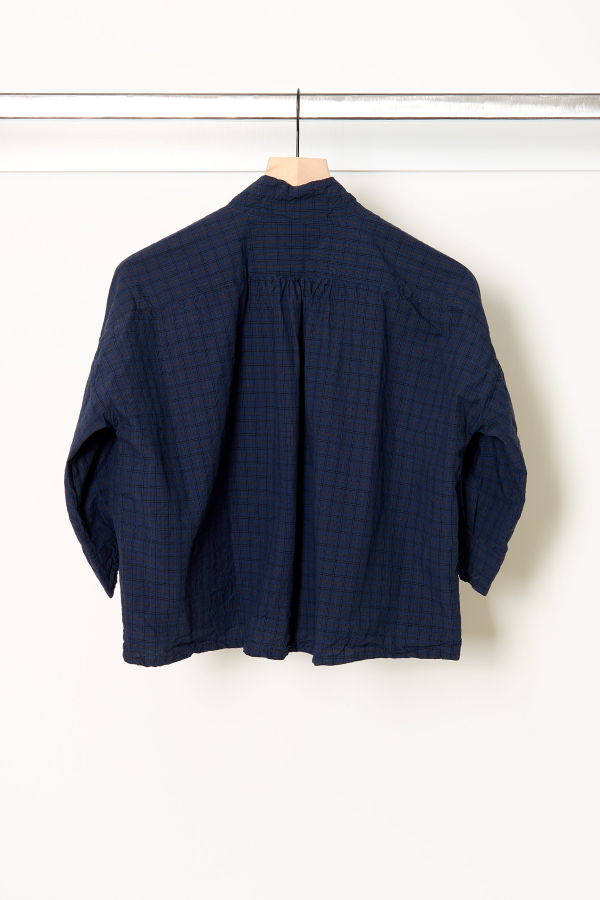 Bergfabel Claudia Shirt - Navy Check