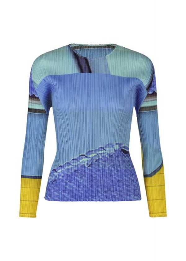 Pleats Please by Issey Miyake City Collage Top
