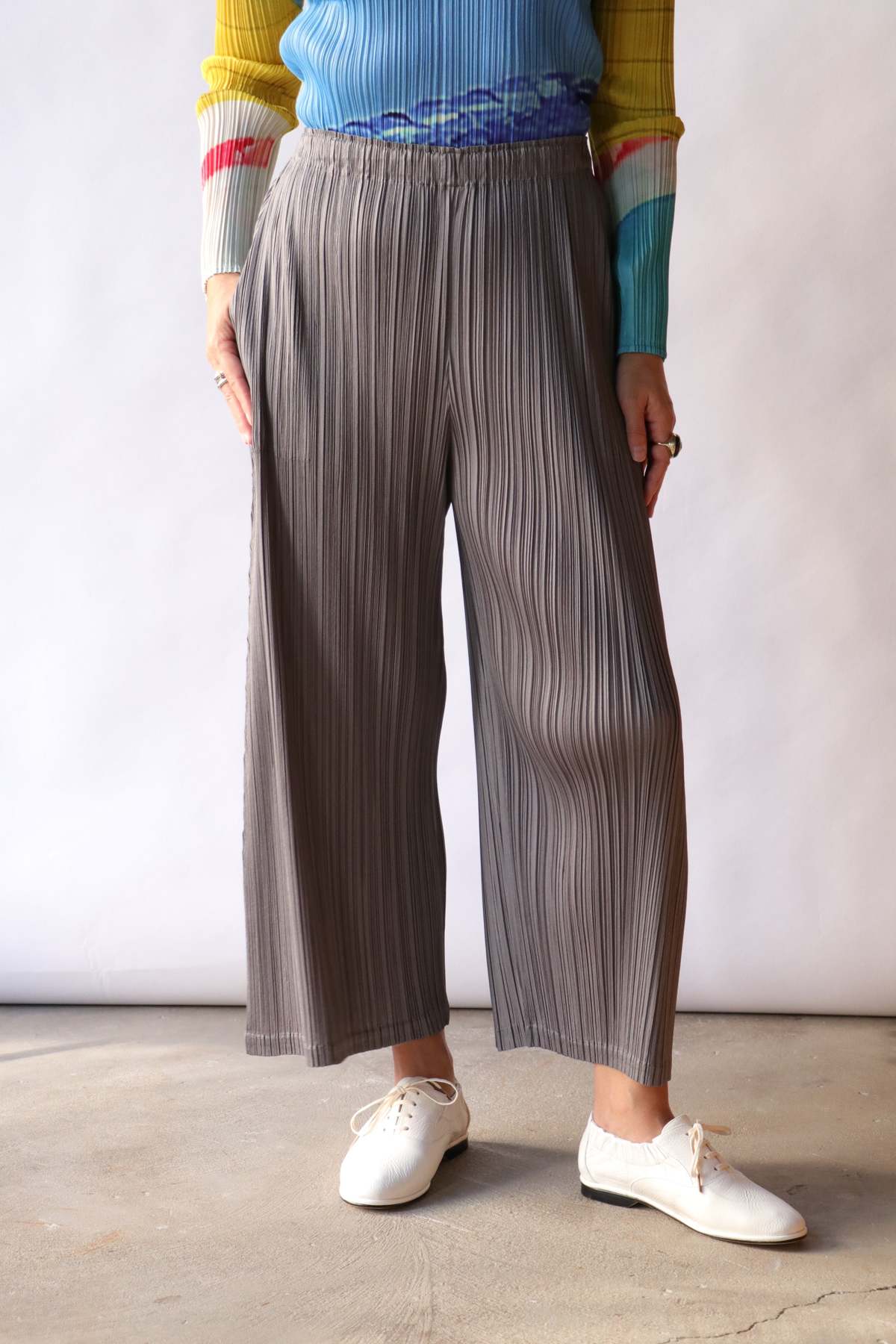Pleats Please by Issey Miyake Monthly Colors: January Pants - Image 3 of 7