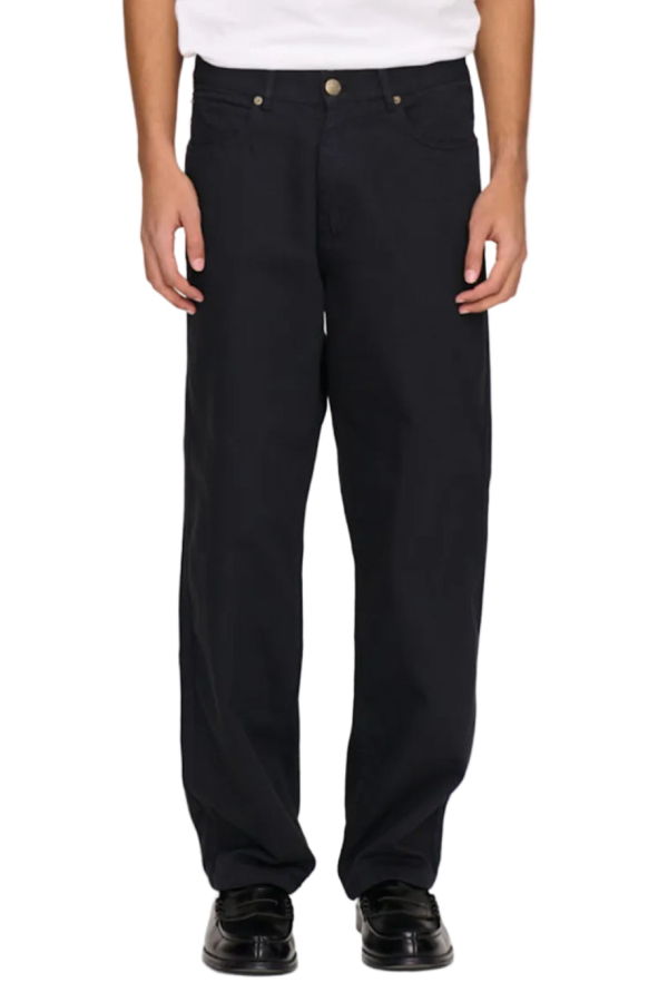 PALMES Coarse Trouser - Black