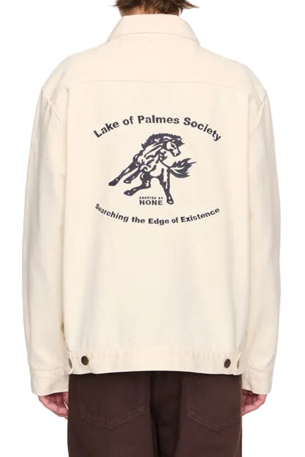 PALMES Lake Zip Jacket - White