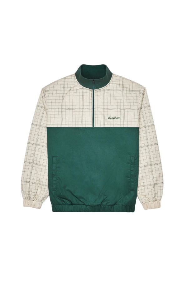 MALBON GOLF Spruce Quarter Zip Jacket - HNG IVOR