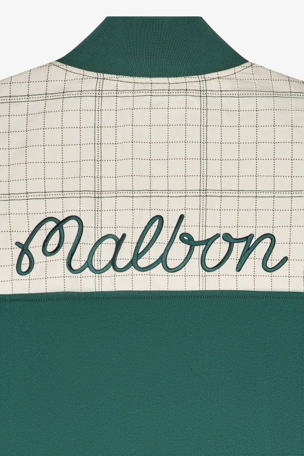 MALBON GOLF Spruce Quarter Zip Jacket - HNG IVOR