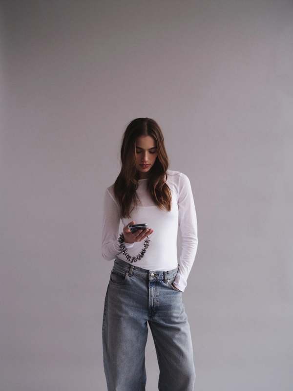 Ossa Faceted Crystal And Tulle Wristlet