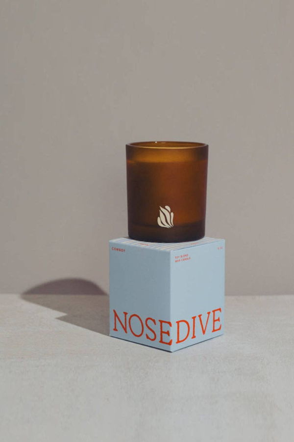 Nose Dive Cowboy Candle
