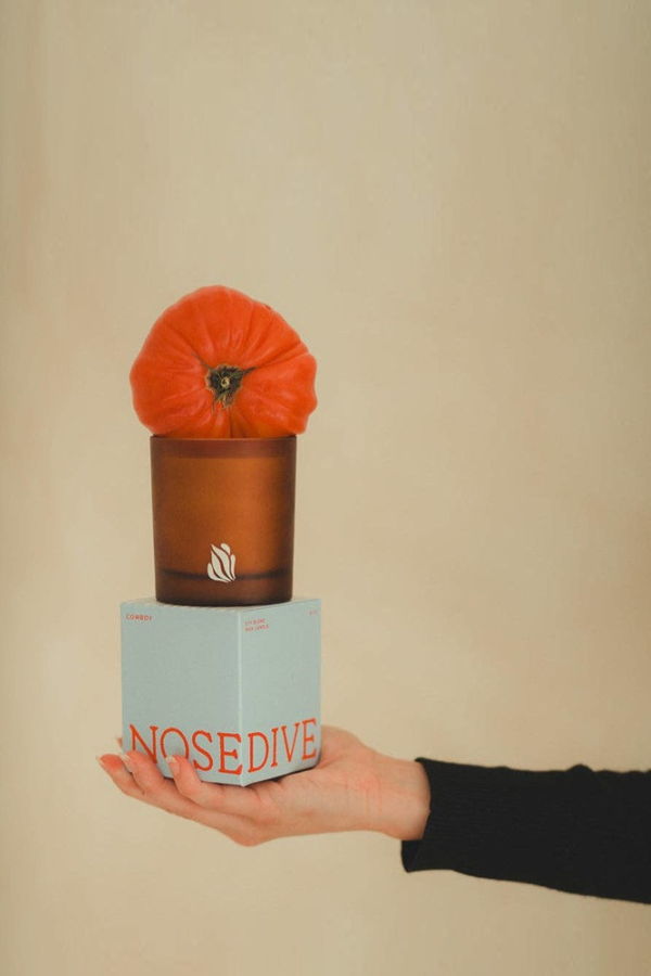 Nose Dive Cowboy Candle
