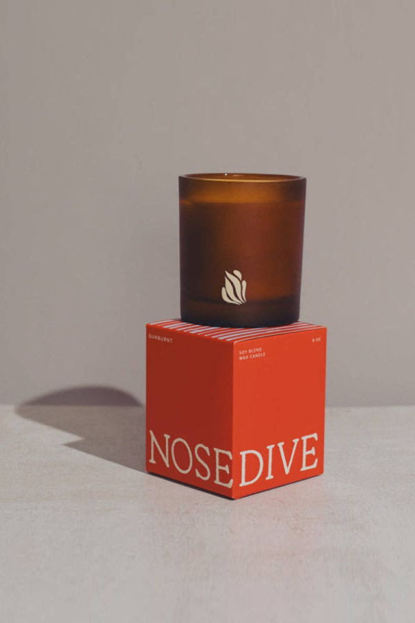 Nose Dive Sunburnt Candle
