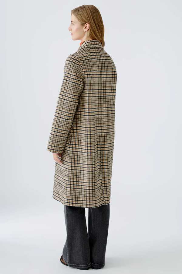 OUI FASHION Manteau Carreaux Coat