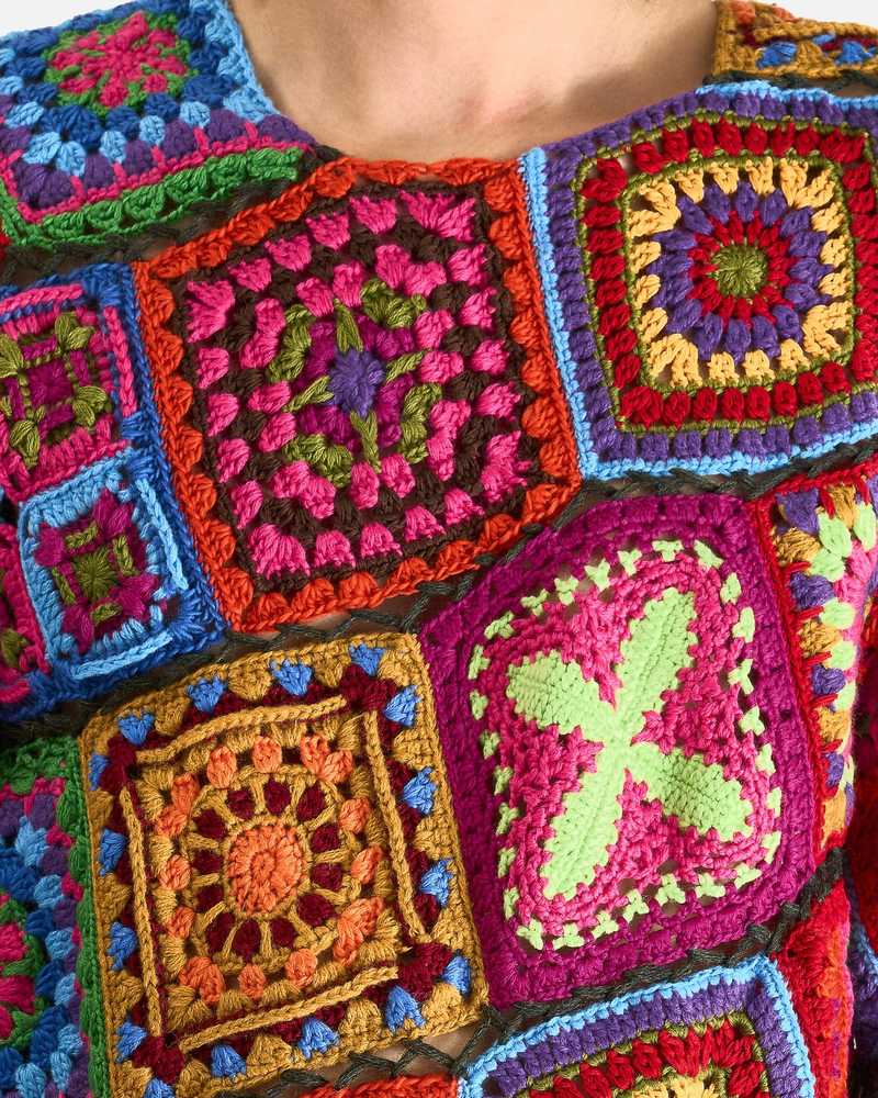 Comme des Garons Crochet Sweater