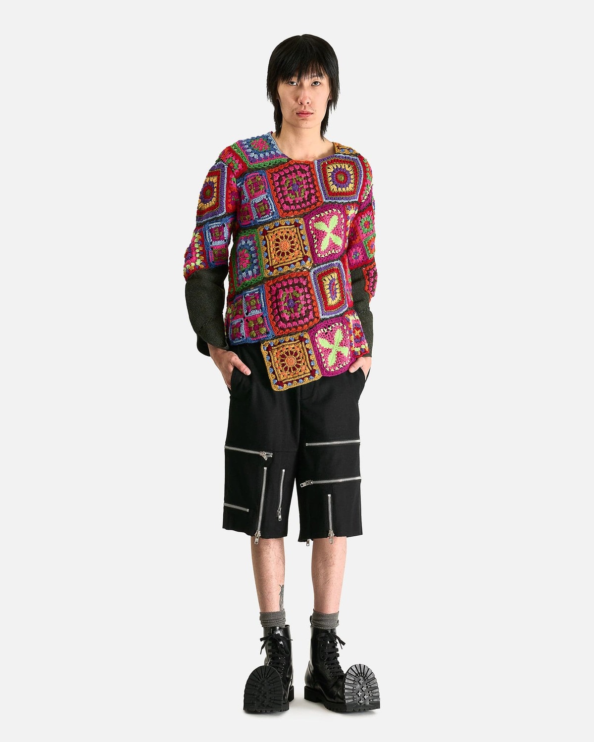 Comme des Garçons Crochet Sweater - Image 6 of 6