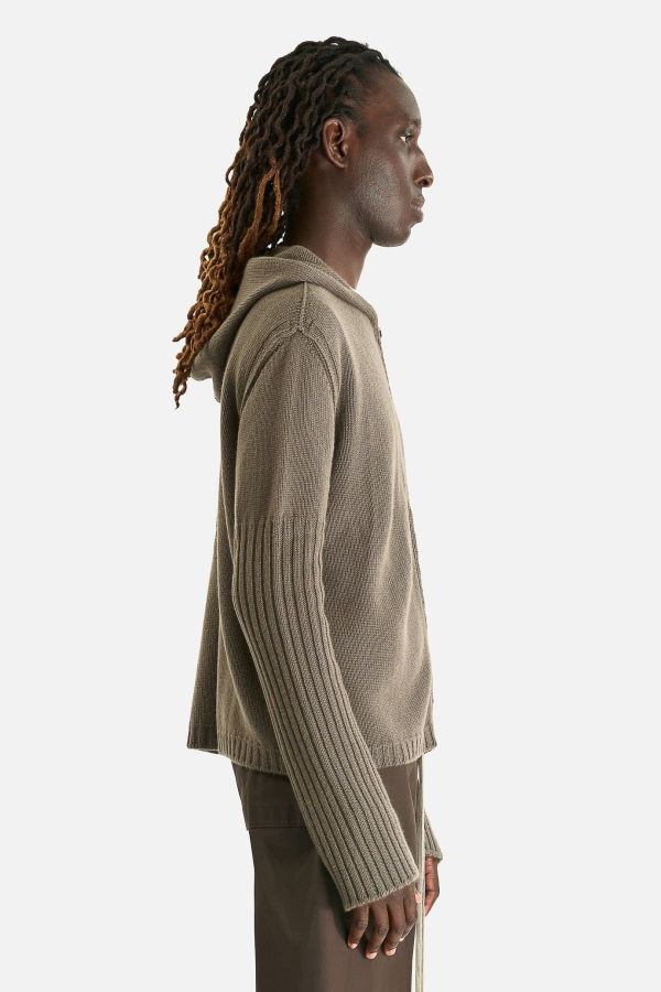 Rick Owens Zipped Hoodie Sweater
