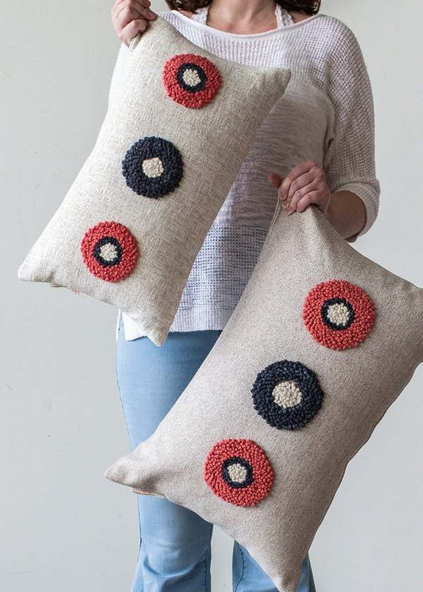 Kanju Interiors AfriScandi Circles Throw Pillow Kanju Interiors AfriScandi Circles Throw Pillow