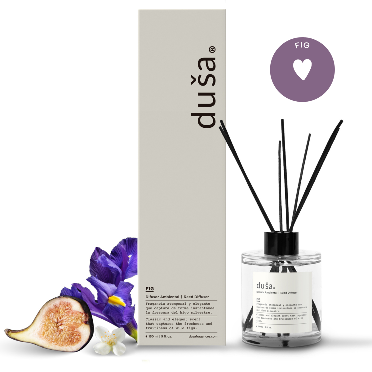 Dusa Fragrances Fig 5 fl oz Reed Diffuser - Image 2 of 11