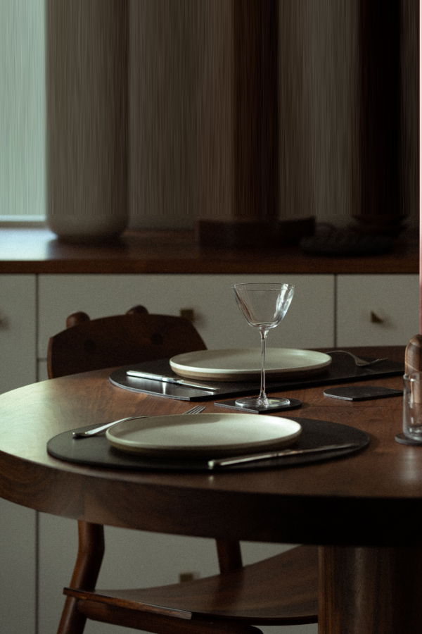 Pare Round Placemat Pair