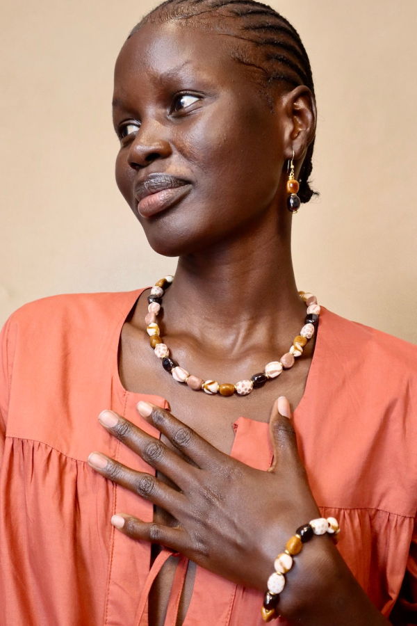 Kazuri Safari Earrings