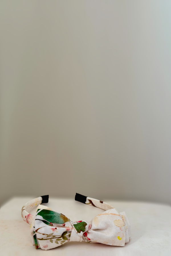 Piper&Cloth Three Little Bows Headband - Orchard Bloom