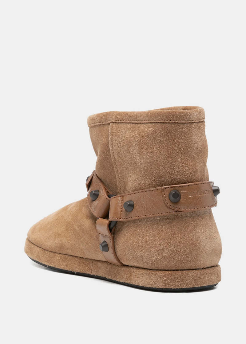 Balenciaga Alaska Soft Bootie - Camel/Brass