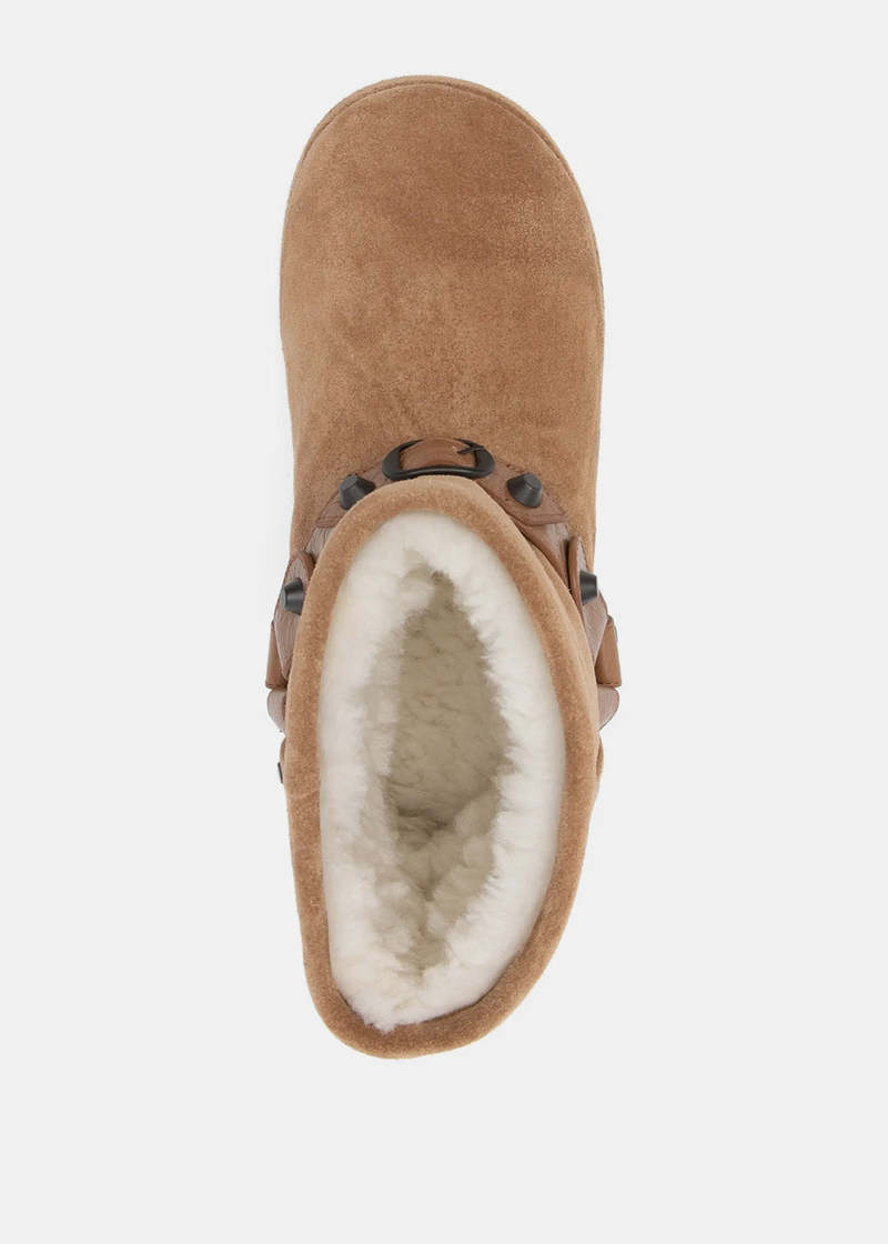 Balenciaga Alaska Soft Bootie - Camel/Brass