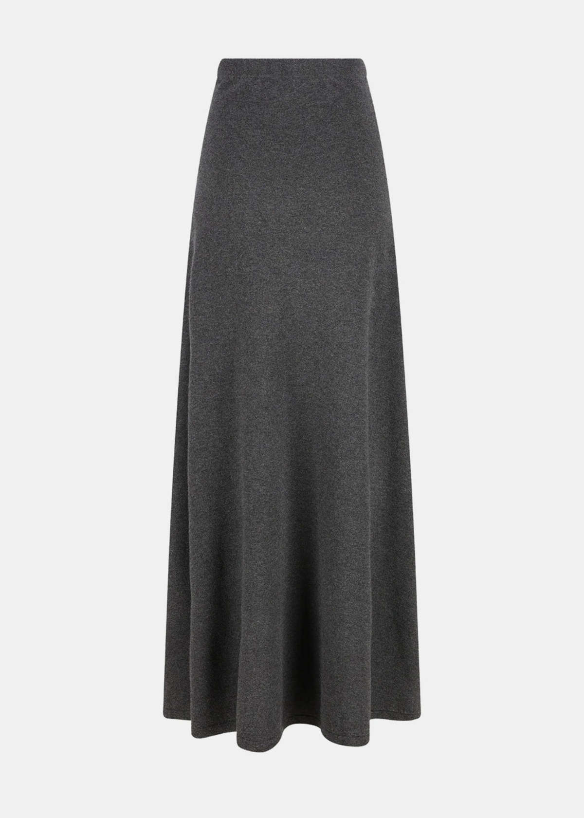 Balenciaga Dark Heather Grey Maxi Skirt - Image 2 of 2