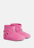 Balenciaga Alaska Soft Bootie Boots - Dark Pink/Silver - Thumbnail 2
