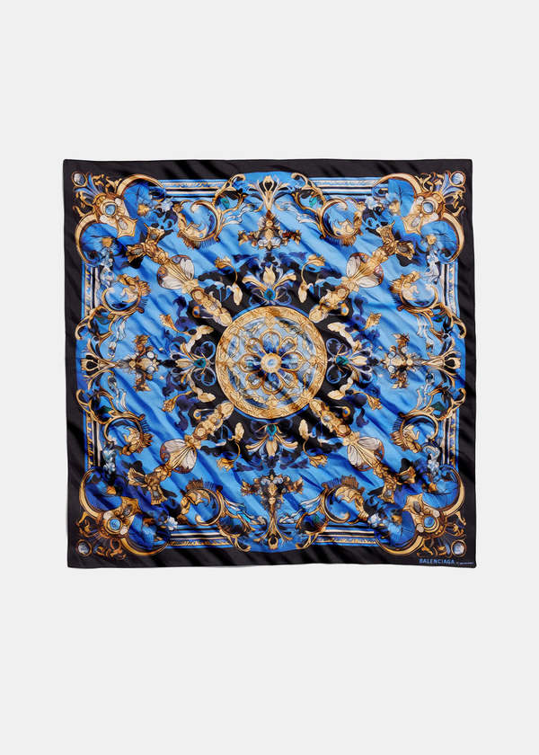 Balenciaga Ai Scarf - Royal Gold